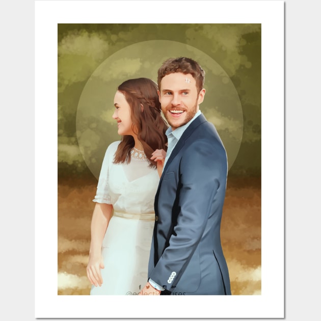 Fitzsimmons - Wedding Portrait Wall Art by eclecticmuse